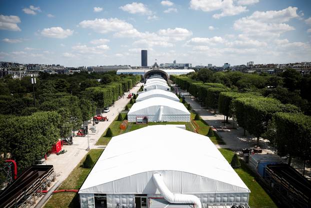 Paris 2024 Olympic venues near Eiffel Tower