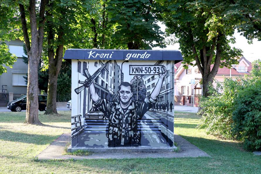 Zagreb: Na Ravnicama novi mural posvećen 30. obljetnici VRO Oluja