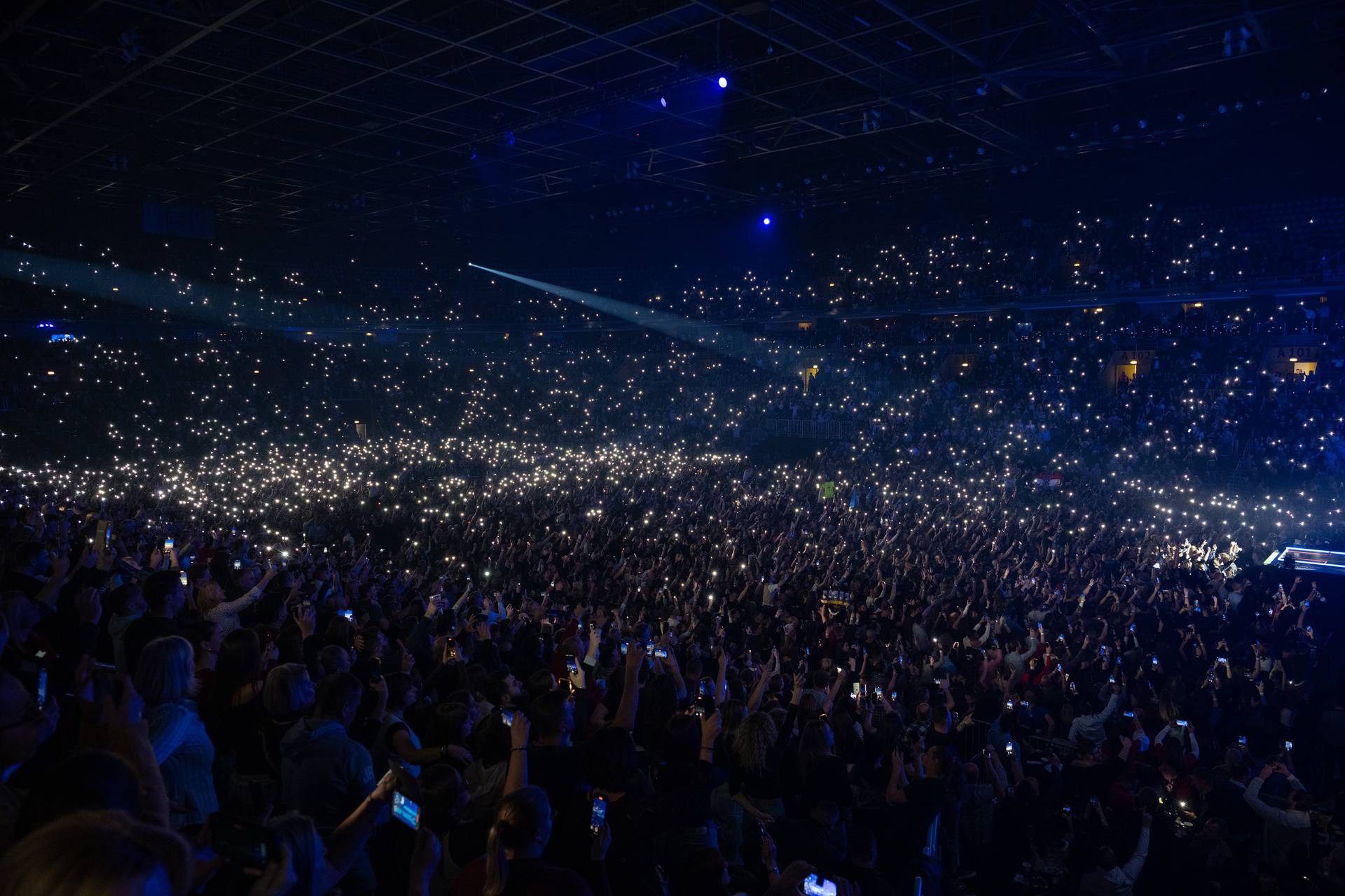 Zagreb: Koncert Prljavo kazalište u Areni Zagreb