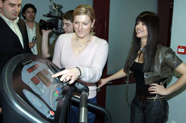 ARHIVA - 2009. Rijeka: Janica Kosteli?, Matea Ferk i Severina na fitnessu