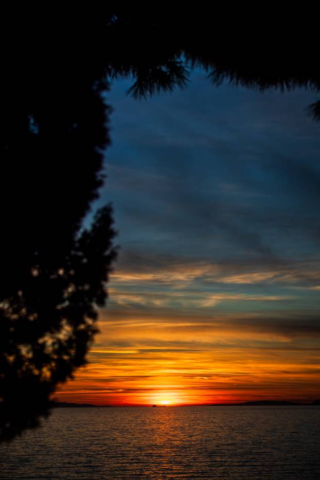 Zalazak sunca u Stobreču