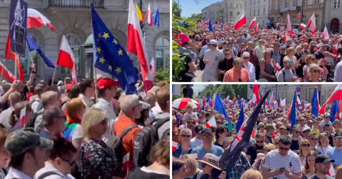 Pola milijuna Poljaka na ulicama Varšave: Prosvjeduju protiv vlasti i traže promjene