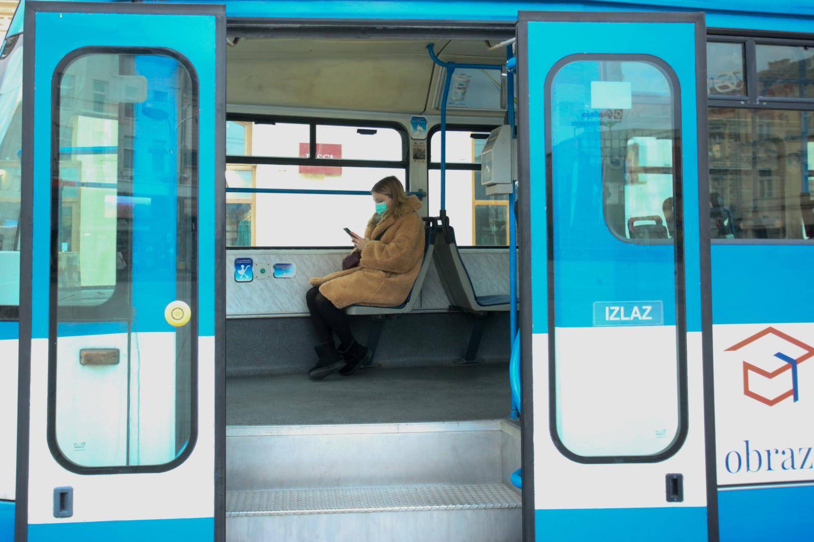 Osijek: Broj putnika u tramvajskom prometu zbog novim mjera uvelike je smanjen