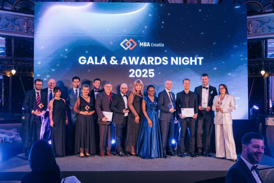 Održana osma po redu MBA Croatia Gala: Evo tko su nagrađeni lideri godine