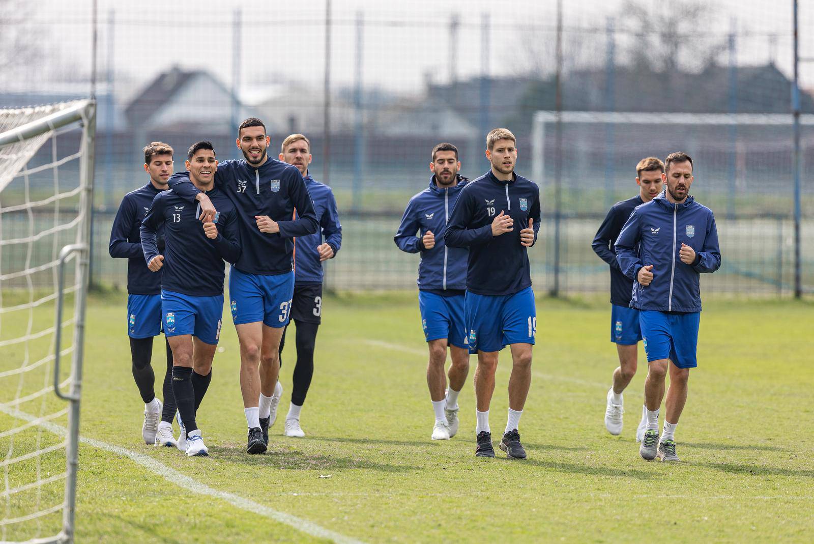 Osijek: Novi trener NK Osijek, Borimir Perković, na prvom treningu nakon remija sa Dinamom