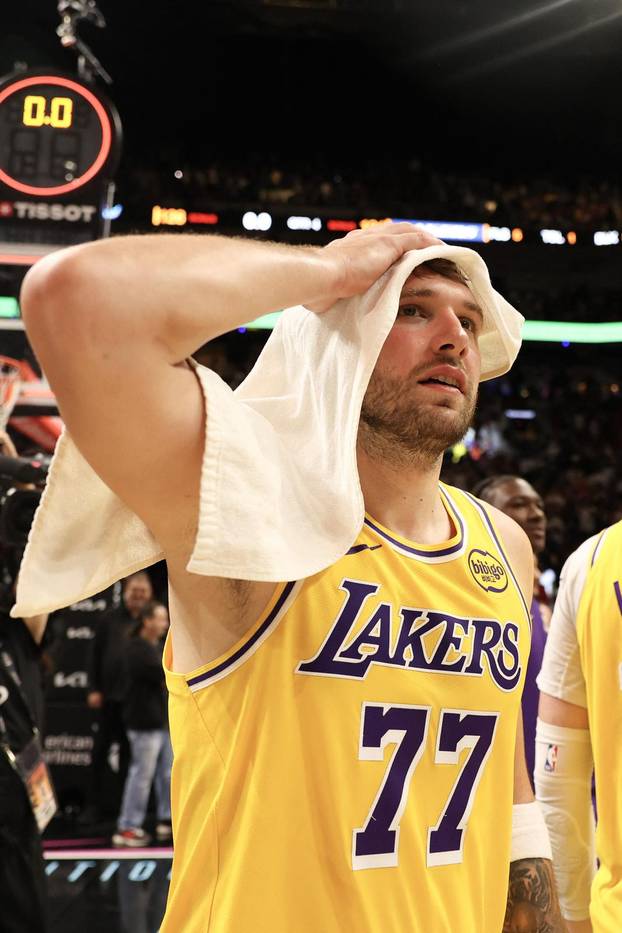 NBA: Los Angeles Lakers at Miami Heat