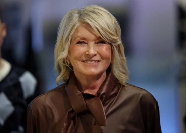 The Scotts Miracle-Gro Company and Martha Stewart ring the closing bell at the NYSE in New York