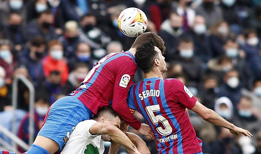 ELCHE CF v FC BARCELONA. LA LIGA 2021/2022. ROUND 27.