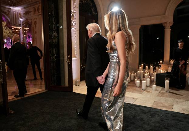 New Year's Eve party at Mar-a-Lago Club in Palm Beach
