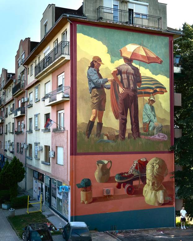 FOTO Grad pretvoren u galeriju: Pogledajte predivne murale na kućama i zgradama u Čačku