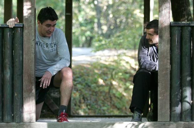 ARHIVA - 2007. Zoran Milanović i Mirko Filipović na treningu u Šestinama