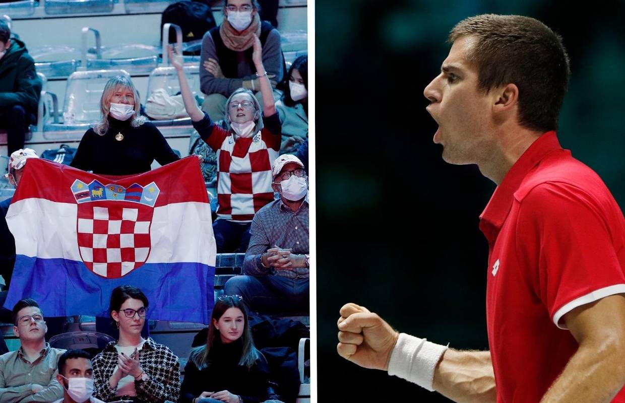Borna Gojo šokirao 215 mjesta bolje plasiranog Australca za prvi bod na startu Davis Cupa!