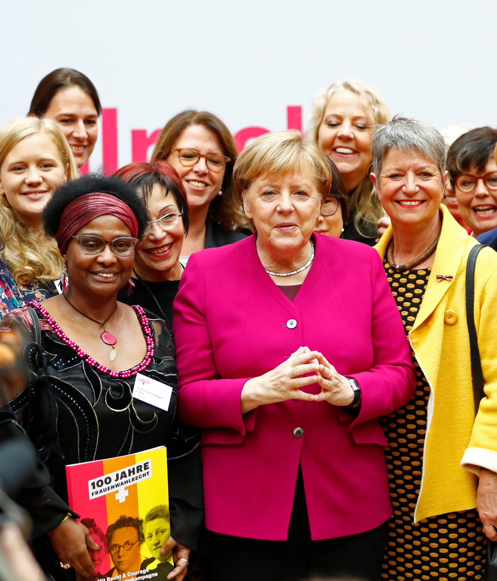 Jubilee event marking 100 years of women's voting right in Germany, in Berlin