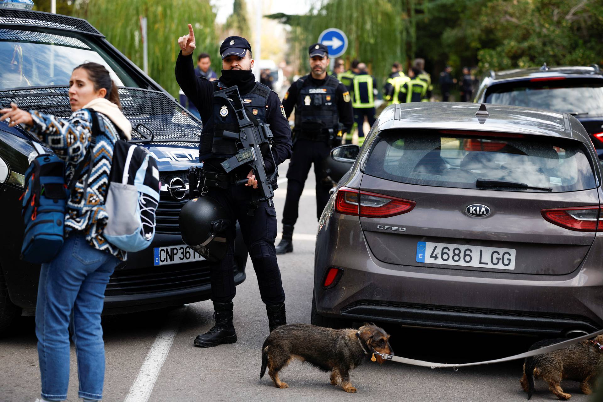 Blast at Ukrainian embassy in Madrid