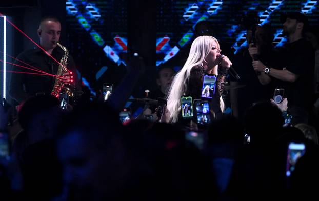 Zagreb: Dara Bubamara održala koncert u klubu Roko
