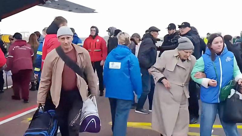 Stanovnici ukrajinskoga grada Oleškog sletjeli u Bjelorusiju
