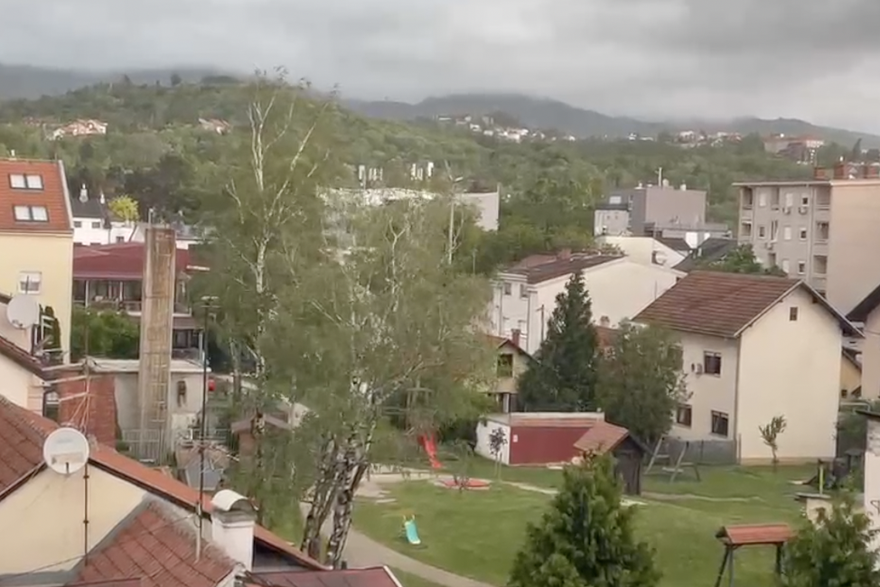 Crno nebo nad Zagrebom