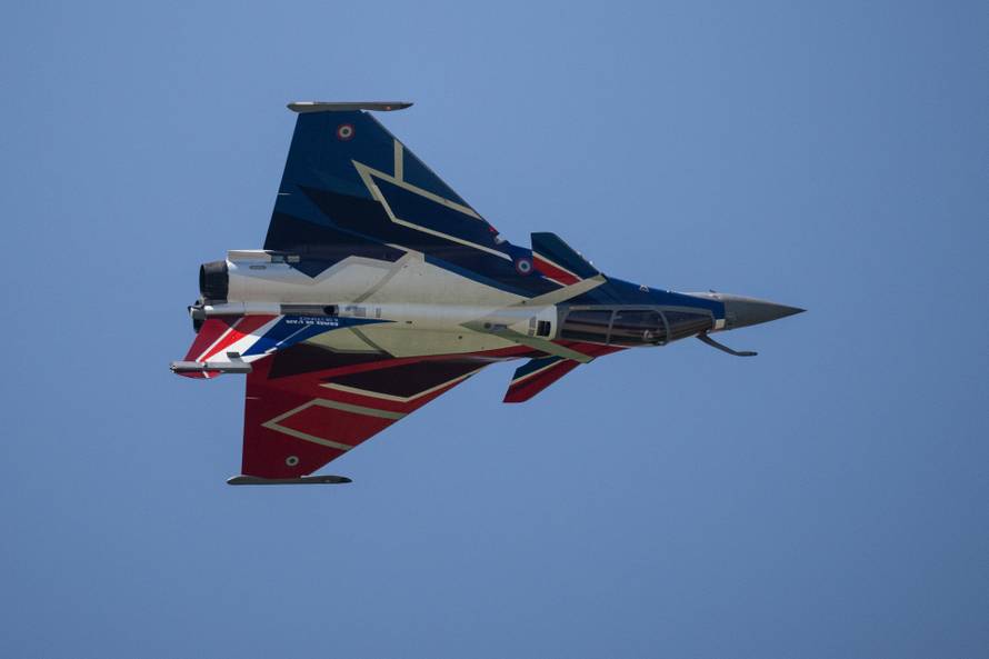 Velika Gorica: Let Rafalea Francuskog ratnog zrakoplovstva