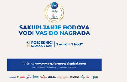 Kupovina P&G-jevih proizvoda donosi vrijedne nagrade