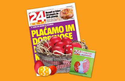 Samo u 24sata: U četvrtak darujemo boju za pisanice