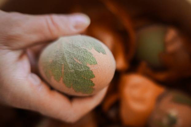 Zagreb: Tradicionalno bojanje uskršnjih jaja