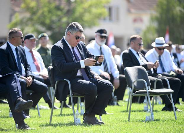 Knin: Središnja svečanost obilježavanja Dana pobjede i domovinske zahvalnosti na stadionu Dinara