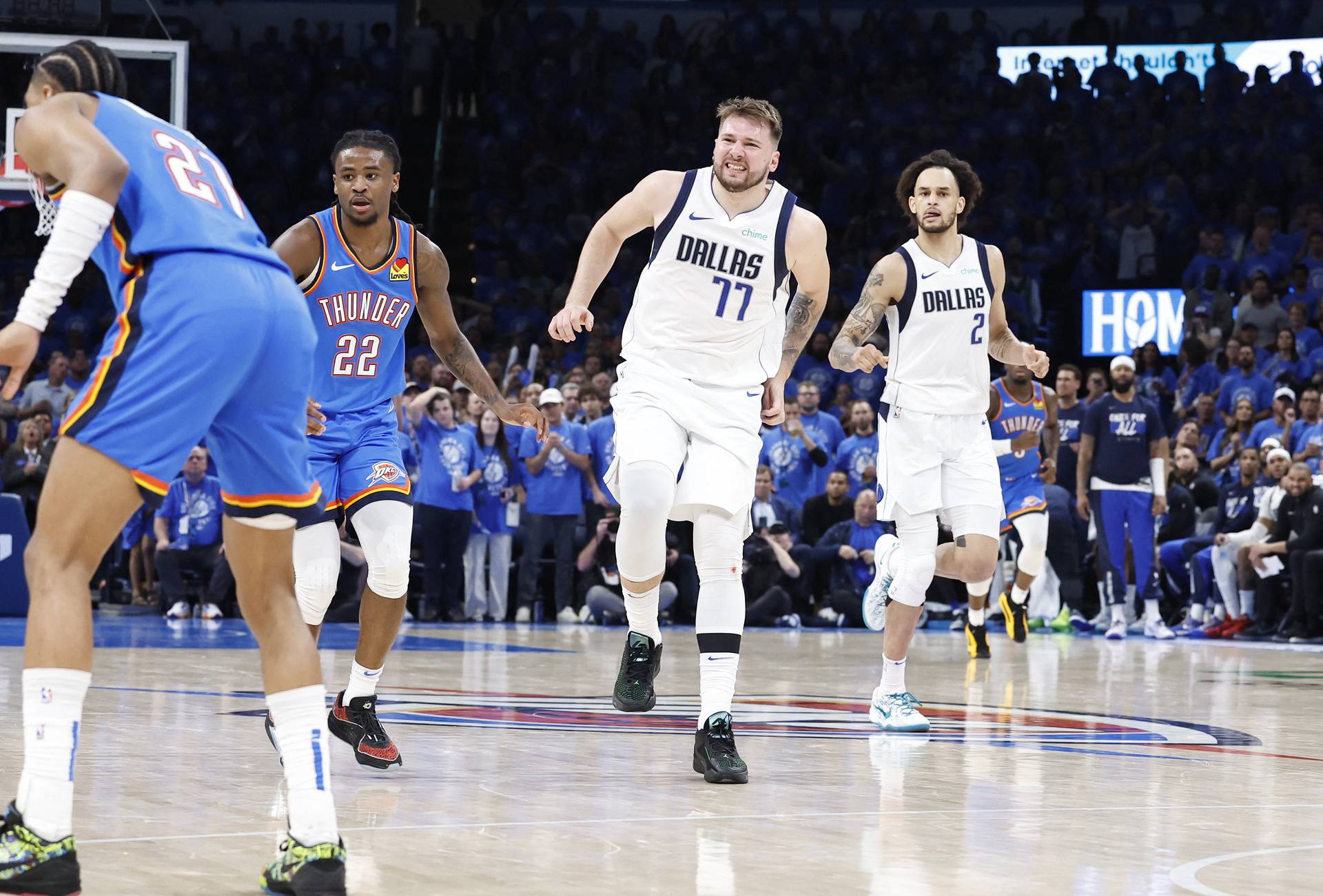 NBA: Playoffs-Dallas Mavericks at Oklahoma City Thunder