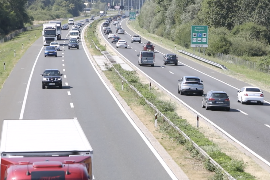 Karlovac: Gust promet na autocesti A1