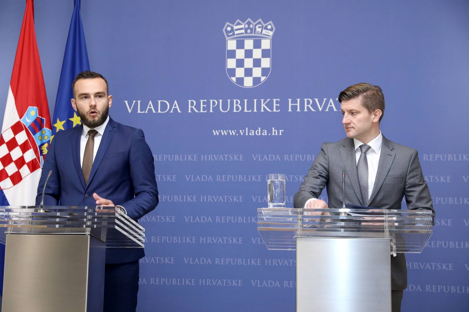 Zagreb: Konferencija za medije na sjednice Vlade