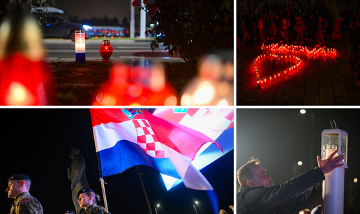 GALERIJA Sjećanje na Vukovar: Građani diljem Hrvatske odali su počast žrtvama u ratu