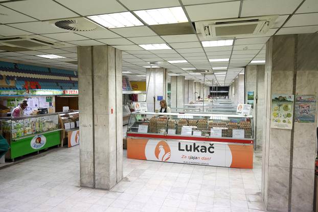 Zagreb: Dolac je jutros pust, prodaja je premještena na Europski trg