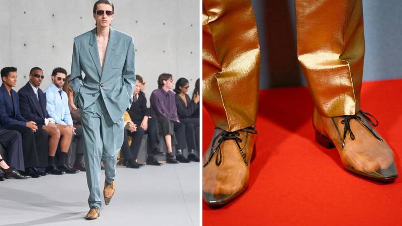 FOTO Šokantni modeli cipela: Saint Laurent želi da svi vide gola muška stopala!