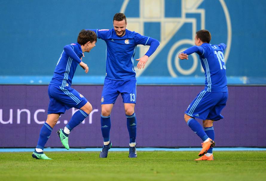 Dinamovci su gol protiv Rijeke proslavili plesom iz videoigre...