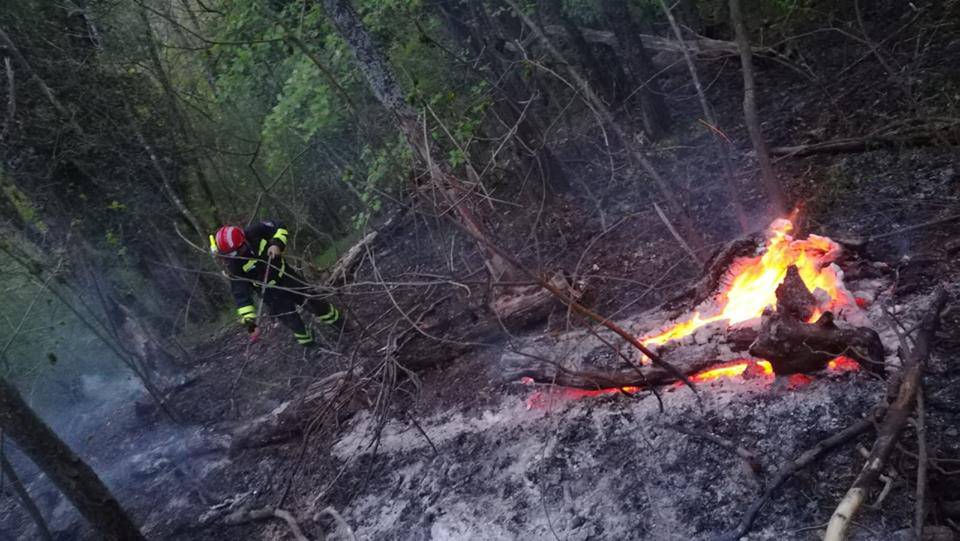 Kriv je piroman? Vatrogasci su gasili tri požara na Medvednici