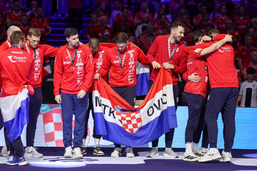 Dodjela medalja hrvatskoj rukometnoj reprezentaciji