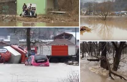 Kaos u Srbiji: Evakuiraju ljude, izlile se rijeke, prijete i klizišta