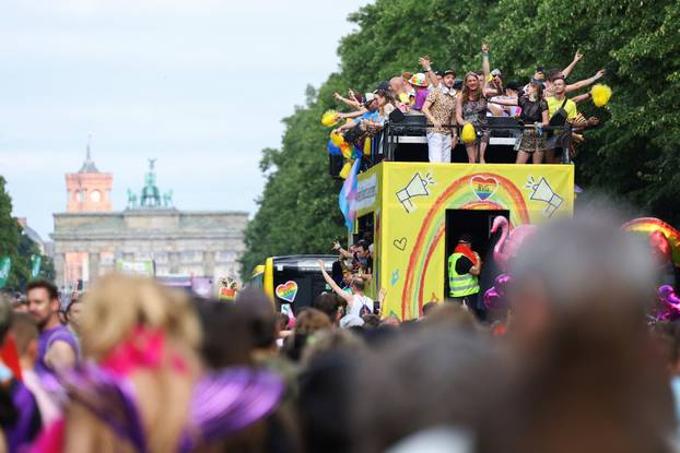 Christopher Street Day LGBTQ+ Pride march, in Berlin