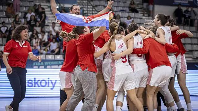 Veličanstven uspjeh: Hrvatske košarkašice osvojile medalju na EP-u nakon 12 godina čekanja!