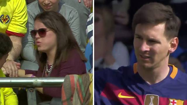 Kakav nokaut: Messi je poslao navijačicu Villarreala u bolnicu