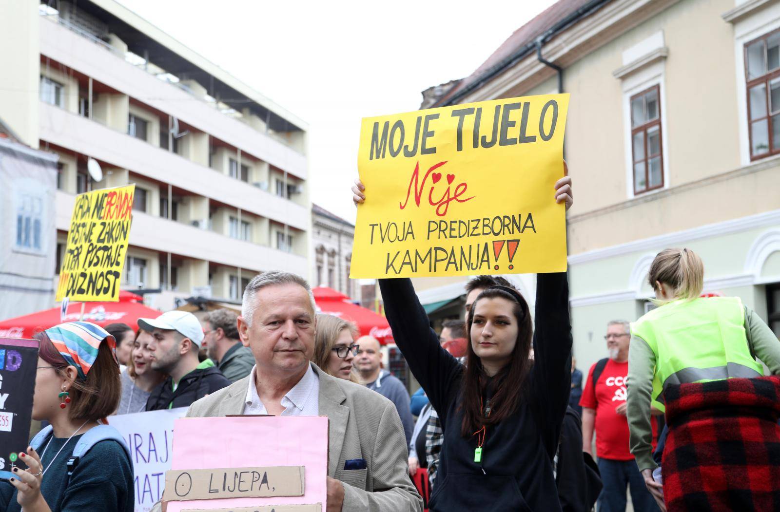 Sisak: Protuprosvjed Hod za slobodu