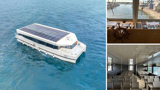 VIDEO Istarski katamaran plovi na solarni pogon: 'Gradili smo ga 2 godine, vozi do 100 ljudi'