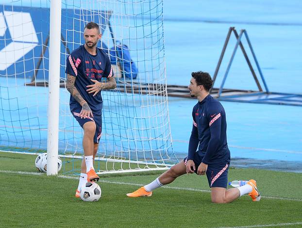 Zagreb: Hrvatski reprezentativci odradili trening prije utakmica u Ligi nacija