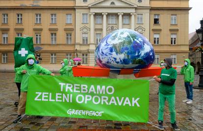 ZazeleniGrad: Greenpeaceovi aktivisti čiste potok Črnomerec