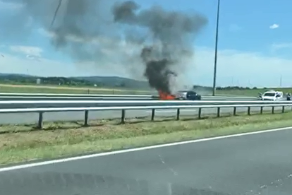 'Vatra je bila ogromna, dim je sukljao, ljudi su se zaustavljali da pomognu ženi s djetetom'