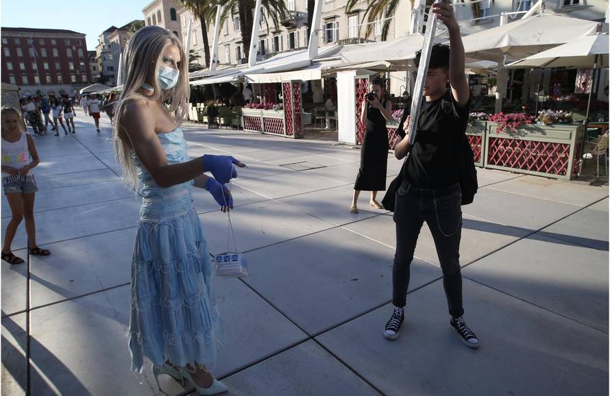 Prvi 'drag queen' u Splitu: Hod u štiklama sam danima vježbao