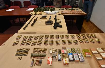 Rovinjska policija otkrila veliku količinu oružja i eksploziva