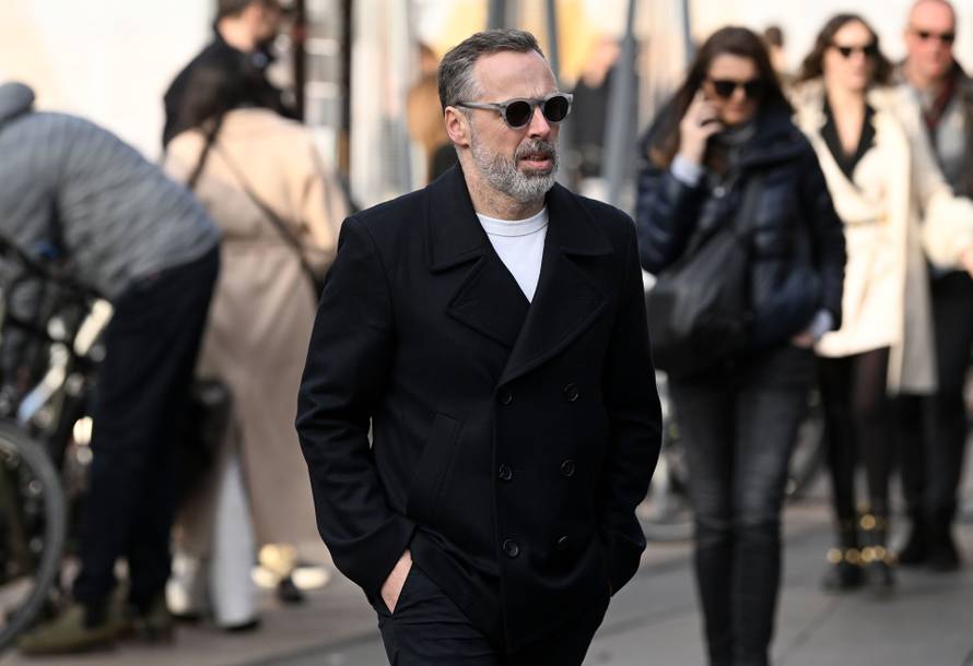 Zagreb: Predsjednik Hajduka Lukša Jakobušić u šetnji gradom