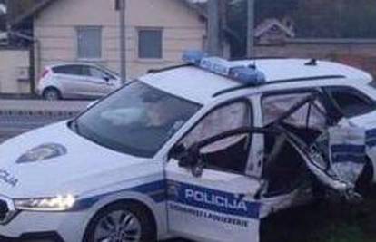 Policajci u Vukovaru sletjeli s kolnika, lakše su ozlijeđeni