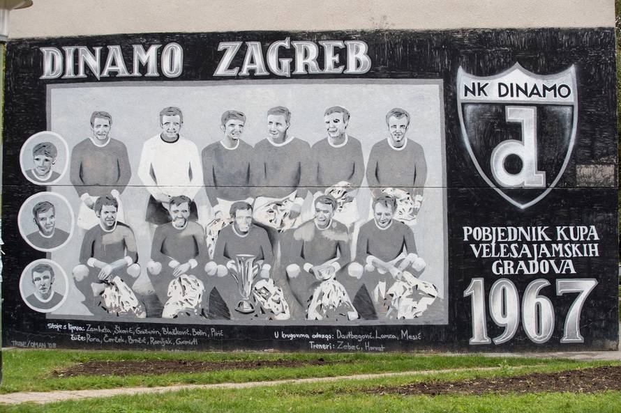 Zagreb: Murali i grafiti Bad Blue Boysa posvećeni Dinamu