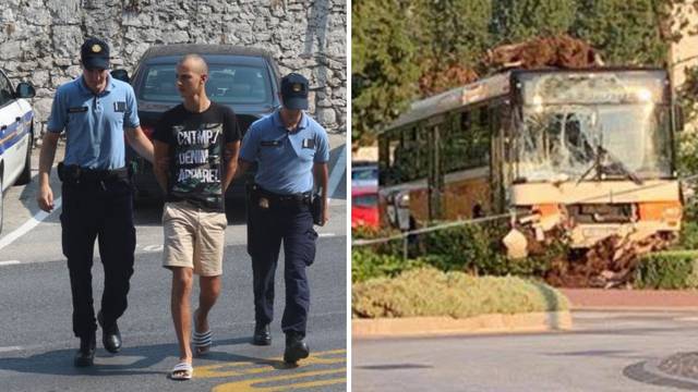 Pišonju priveli, Žuga nije kriv: Ukrao bus, vozio ga i rasturio